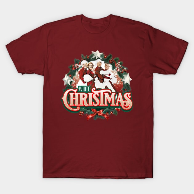 White Christmas T-Shirt by Trazzo